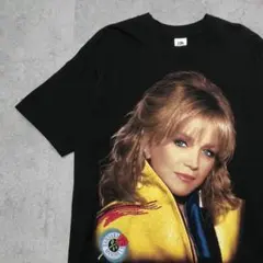 激レア　USA製　90s　バーバラ・マンドレル　Tシャツ　古着　ブラック