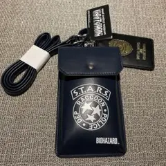 バイオハザードコラボ　USJ スマホファンポーチ＆チケットホルダー 未開封品 USJ ユニバ バイオハザード スマートフォンポーチ パスケース