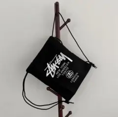 新品 Stüssy ブラック エコバッグ—黒