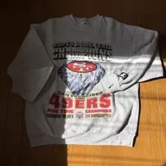【Starter】グレー スーパーボウル L USA製 Vintage NFL