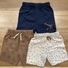 【美品】ベビー パンツ半ズボン3枚セット 3歳90〜95cm前後　コストコ