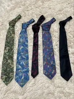柄ネクタイ 5本セット まとめ売り