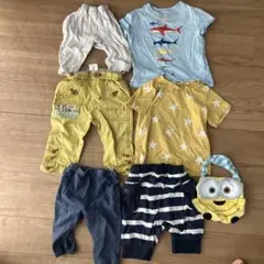80から90センチ　ズボン4点、半袖2点おまけ付き7点セット