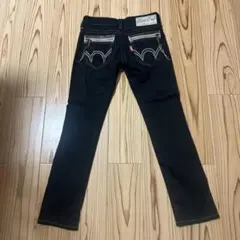 エドウィン　503 ブラックデニム　ストレート