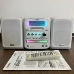 ②Victor・JVC UX-QX1 ホワイト UX-QX1-W｜Victor ビクター JVC パールホワイト マイクロ