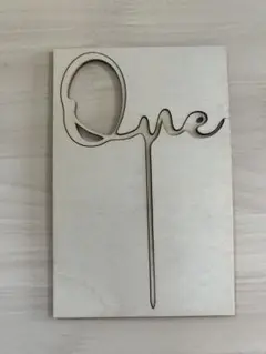 ケーキトッパー/one