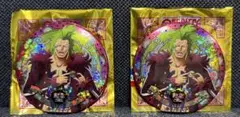 【美品】ONE PIECE 輩缶バッジSHINE　バルトロメオ2個セット
