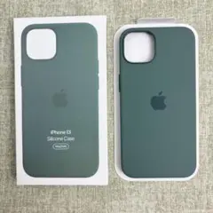 新品未使用· iPhone 13 シリコンケース グリーン MagSafe対応