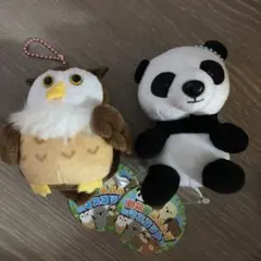 動物園ふれんず　マスコット　ぬいぐるみ　2個まとめ売り　匿名発送