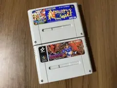 悪魔城ドラキュラ　超魔界村　スーパーファミコン　メンテナンス済み