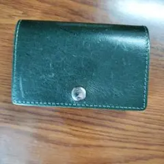 [DomTeporna] 小さい財布 本革 イタリアンレザー 三つ折り ミニ財布