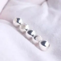 G-1228★【正規品】サイズ充実！純S925 シルバー 丸玉2㎜～8㎜