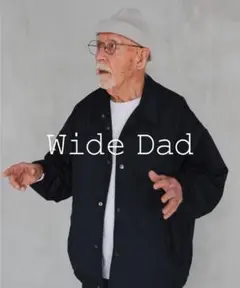Wide Dad コーチジャケット Size 2 アーバンリサーチ Wide Dad ナイロンコーチジャケット サイズ2