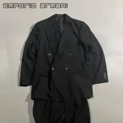 90s EMPORIO ARMANI Setup Suit Black