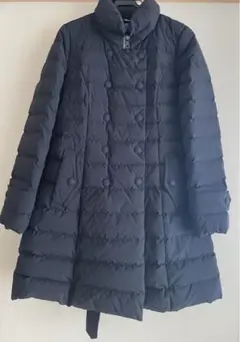 【ファー未使用】ブルーレーベルクレストブリッジ ダウンコート ブラック38