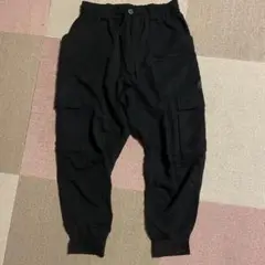 Y-3 ブラックカーゴパンツ