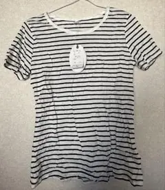 ボーダーTシャツ　タグ付き　シンプル
