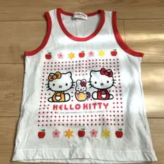 Sanrio サンリオ　キティー　ハローキティ　タンクトップ　レトロ　100