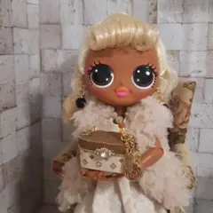 ミニチュアバック⭐柄オフホワイト