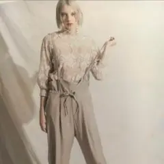 osmosis 2wayアイレットパンツ サロペット