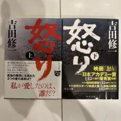 怒り 上下　吉田修一