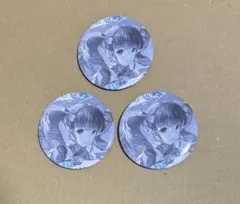 バンドリ！宇田川あこ　缶バッジ　3個セット　BanGDream! Roselia