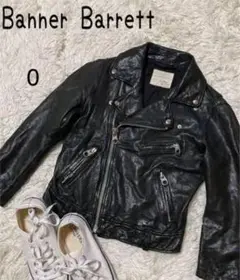 バナー バレット ライダースジャケット 羊革 やわらかい かっこいい XS