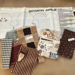 ハギレ　カントリー生地　まとめ売り