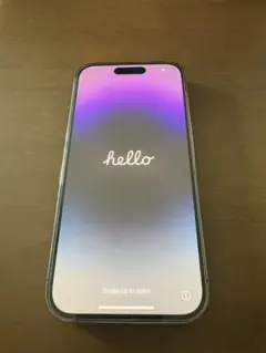 Apple iPhone 14 Pro 256GB ディープパープル 本体　美品
