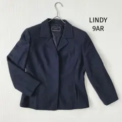 リンディ LINDY ジャケット【9AR】ツイード調 ネ イビー フォーマル