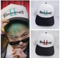 【新品】G-DRAGON ジヨン Übermensch キャップ　レッド