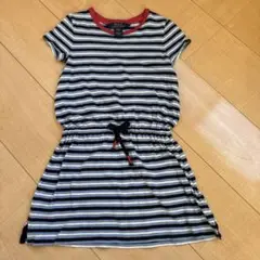 Polo Ralph Lauren ストライプ 半袖ワンピース サイズ115