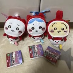 ちいかわ オーナメントセット ちいかわ ハチワレ うさぎ エニマイ くじ E賞