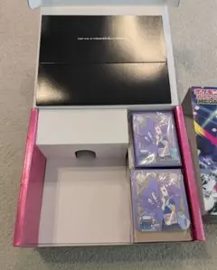 メガシンフォニアポケモンセンターセット　アセロラ　サプライと箱のみ　パックは除く