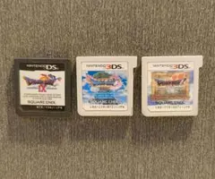 ドラゴンクエストIX、XI、VII　ds 3ds まとめ売り ソフトのみ