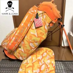 マークアンドロナ★スタンドキャディバッグ 9型 カモフラ柄