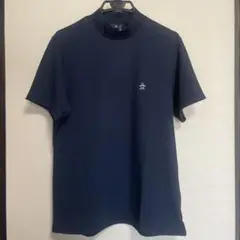 新品タグ付き　Munsingwear ネイビー ポロシャツ ハイネック　Ｌ