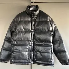 新品未使用　tk.タケオキクチ　レザー調パテッドジャケット