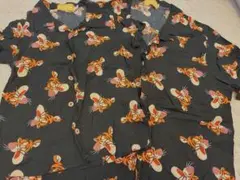 ティガー プリント シャツ 親子セット