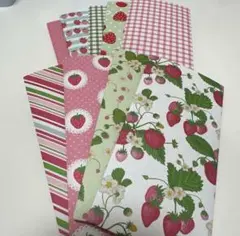 平袋　いちご柄　⑩