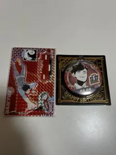 黒尾鉄朗 アクリルスタンド 缶バッジ バースデーグッズ
