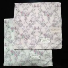 JILL STUART 花柄ハンカチ 2枚セット
