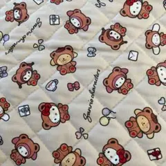 サンリオ　キャラクターズ　キルティング　キティ　マイメロ　プリン　シナモン