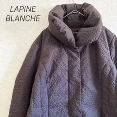 美品✨ラピーヌブランシュ ダウンコート フェザー XL 大きめ ブラウン 上品