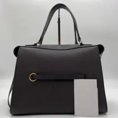 【極美品】CELINE トートバッグ ハンドバッグ スモールリング 大容量