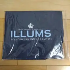 大容量　ILLUMS トートバッグ ネイビー