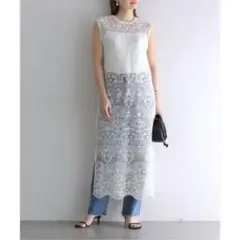 2024SS/TORRAZZO DONNA/Sheer one piece