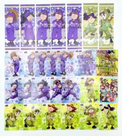【匿名配送】忍たま乱太郎 ステッカー クリアカード 五年生 メイン29点セット