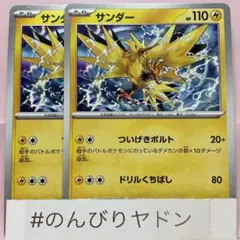 サンダー　ついげきボルト　2枚　pch702