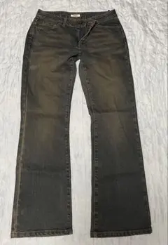 G.I. ダークブルーブーツカットデニム